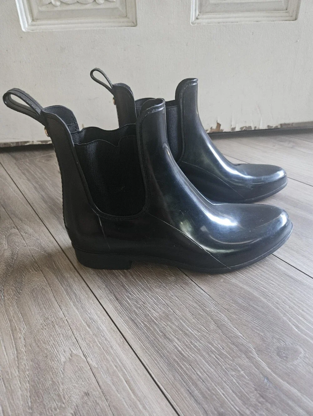 Sam Edelman Women's Black Rain Boots 9